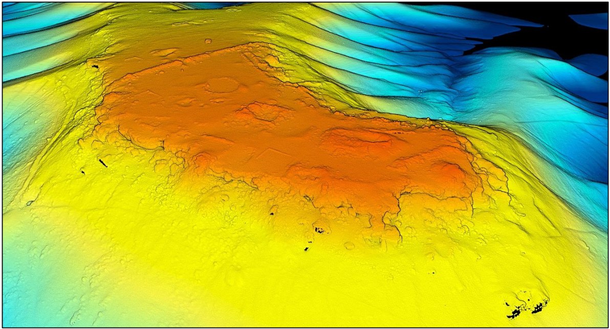 Drone LiDAR terrain model of Mitzpe Shivta